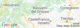 Bassano Del Grappa map